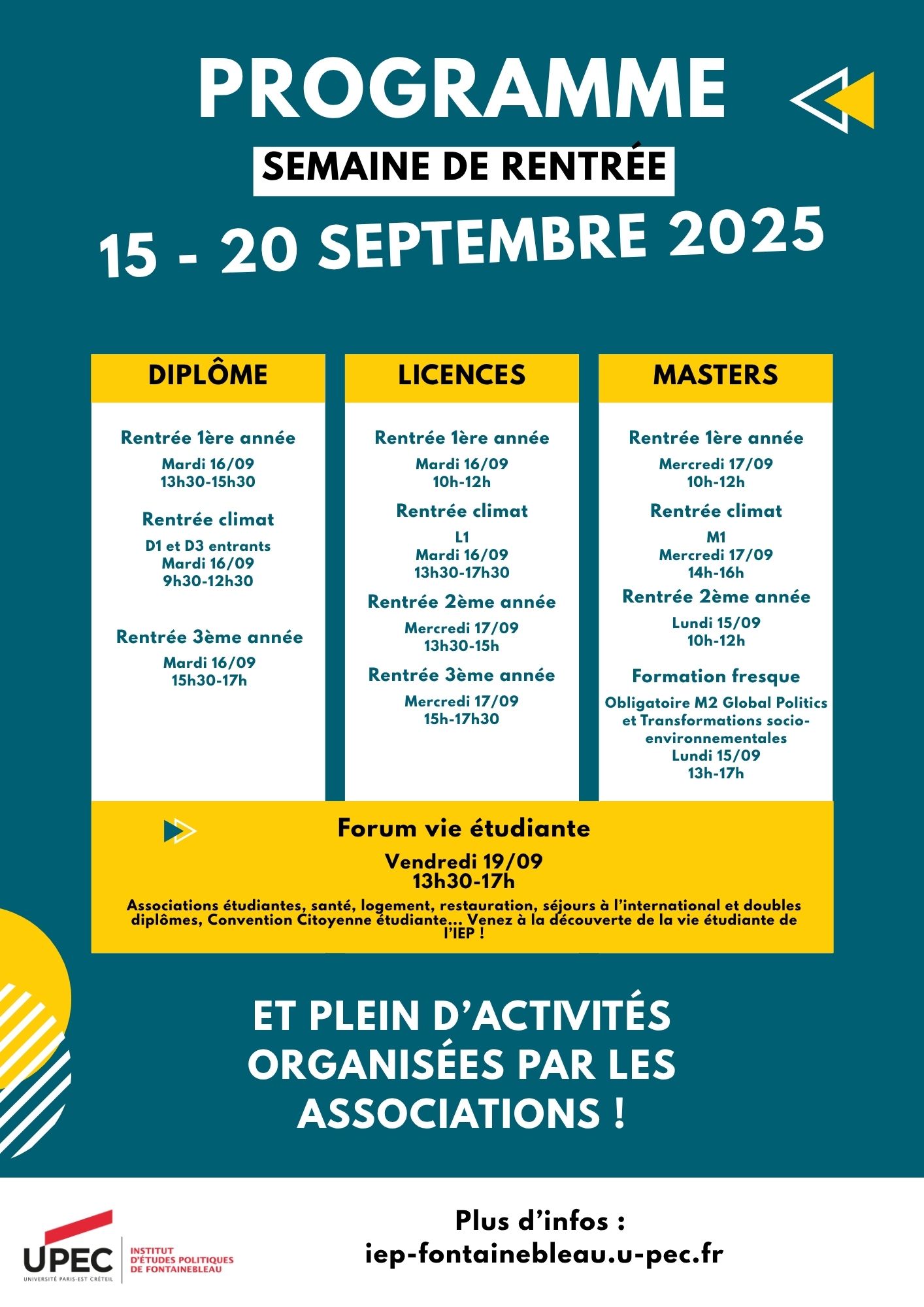 Rentrée 2025